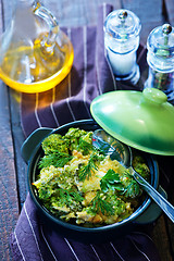 Image showing baked broccoli