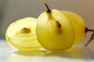 Image showing Grapes macro