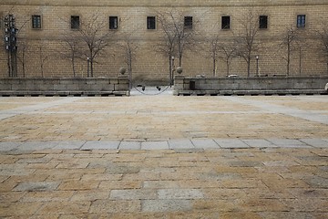 Image showing street scene in El Escorial