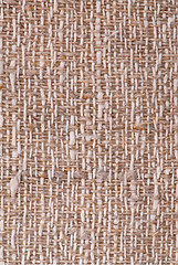 Image showing Linen fabric texture
