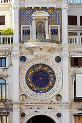 Image showing Venice astrology clock