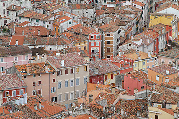 Image showing Rovinj roofts