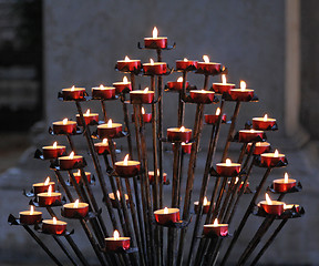 Image showing Church candles