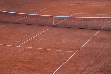 Image showing Tennis court