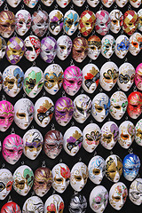 Image showing Venetian masks