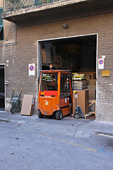 Image showing Forklift