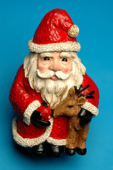 Image showing happy ceramic santa