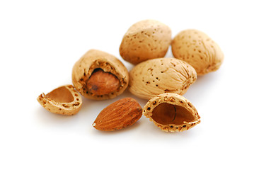 Image showing Almonds