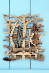 Image showing Driftwood Collage