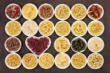 Image showing Pasta Varieties