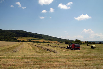 Image showing Tractor on field