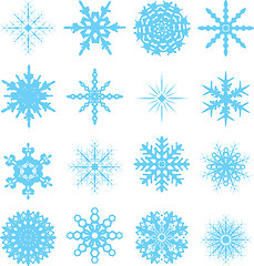 Image showing snowflake variation