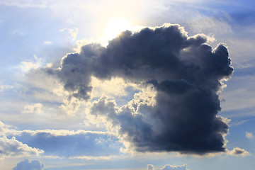 Image showing cloud with unusual shape