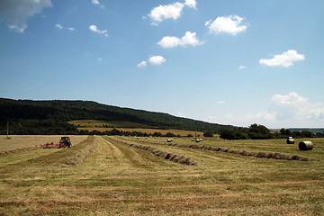 Image showing Tractor on field