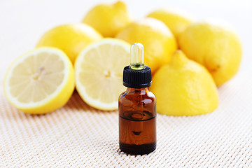 Image showing lemon oil