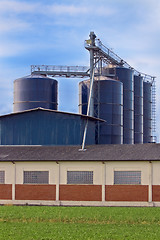 Image showing Storage silos