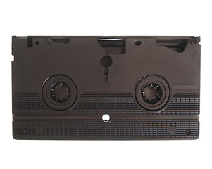 Image showing VHS cassette isolated