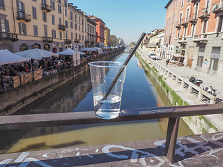 Image showing Naviglio Grande Milan
