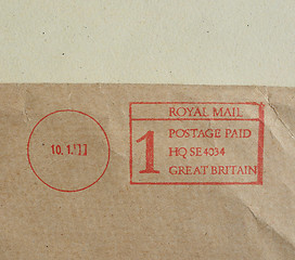 Image showing Postage meter