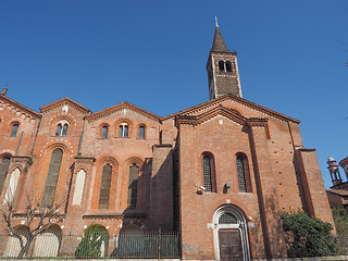 Image showing Sant Eustorgio church Milan