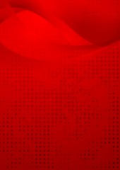 Image showing Red wavy grunge background