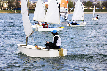 Image showing Sailing