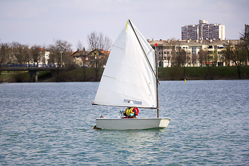 Image showing Sailing