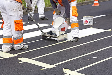 Image showing Making pedestrian