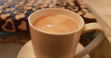 Image showing  big cup of coffee