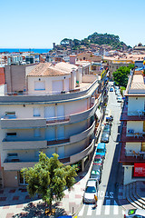 Image showing Spain, Catalunya, Tossa de Mar, 06.20.2013, the panorama of the 