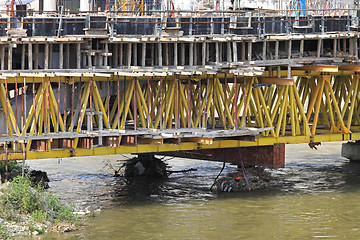 Image showing Bridge construction