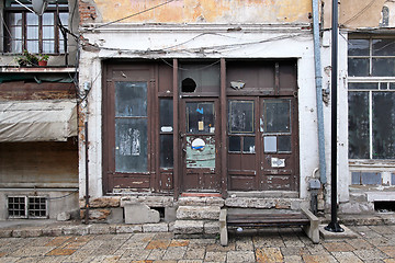 Image showing Abandoned shop