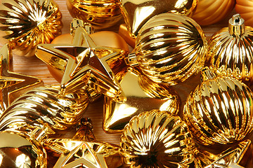 Image showing Christmas baubles