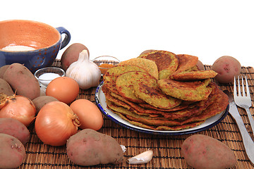 Image showing potato pancakes