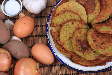 Image showing potato pancakes