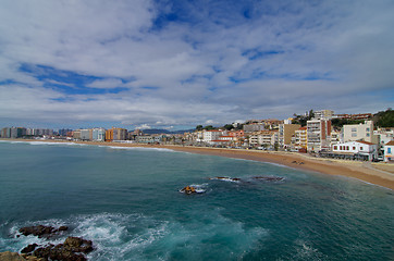 Image showing Blanes Coastline