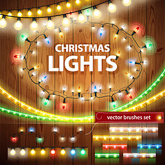 Image showing Christmas Lights Decorations Set