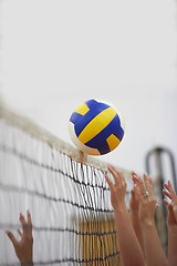 Image showing volleyball