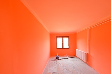 Image showing Empty newly painted room