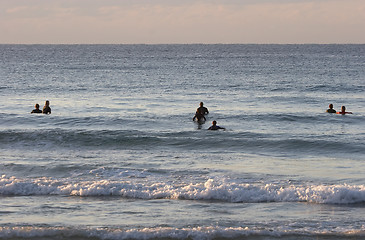 Image showing Early Morning Surf