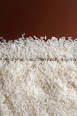 Image showing White rice background