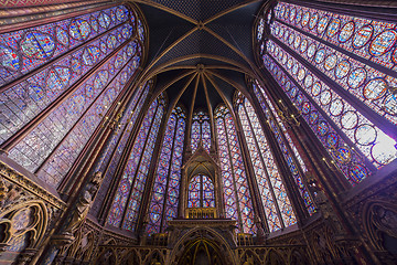 Image showing La Sainte Chapelle, Paris, France