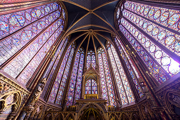 Image showing La Sainte Chapelle, Paris, France