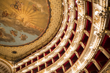 Image showing Teatro San Carlo, Naples opera house, Italy