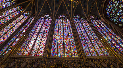 Image showing La Sainte Chapelle, Paris, France