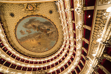 Image showing Teatro San Carlo, Naples opera house, Italy