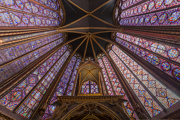 Image showing La Sainte Chapelle, Paris, France