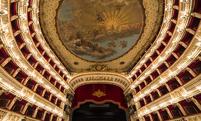 Image showing Teatro San Carlo, Naples opera house, Italy