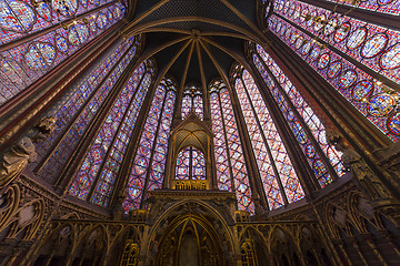 Image showing La Sainte Chapelle, Paris, France