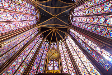 Image showing La Sainte Chapelle, Paris, France